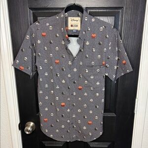 RSVLTS Disney Nightmare Before Christmas Jack Skellington faces Shirt